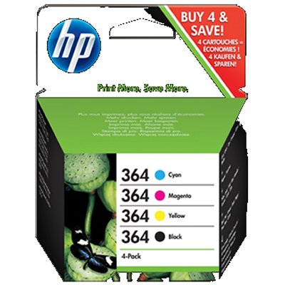 Hp 364 Multipack  4colores  Photosmart D5400d7500